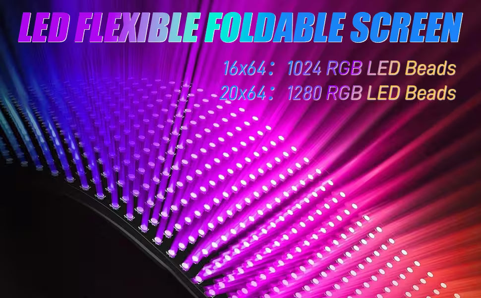 Miootly RGB Led Matrix Pixel Panel 16*64 LEDS Detailed view