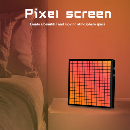 Miootly 16x16 LEDS Pixel Art  Programmable Social Media Counter 7.9-Inch Display