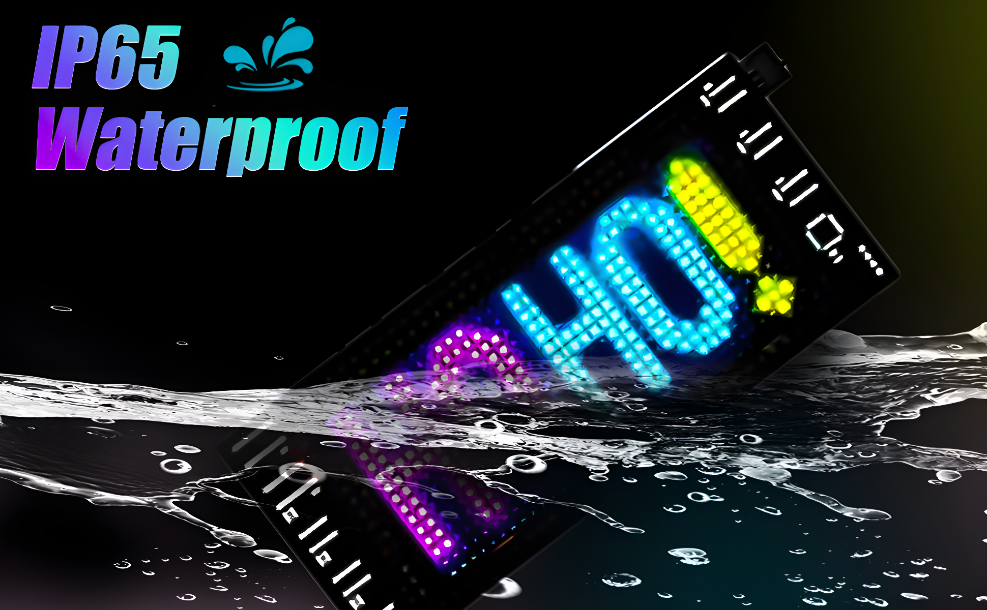 Miootly RGB Led Matrix Pixel Panel 16*96 LEDS