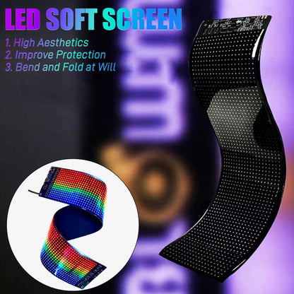 Miootly RGB Led Matrix Pixel Panel 20*64 LEDS Detailed view